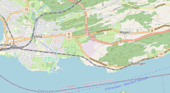 Hochzeitslocation auf Karte