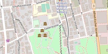 Hochzeitslocation auf Satellitenbild
