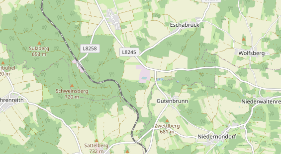 wedding venue on map