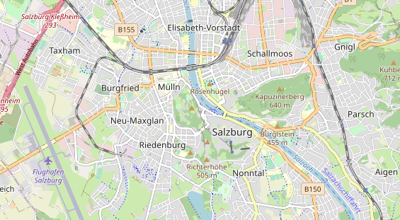 Hochzeitslocation auf Karte