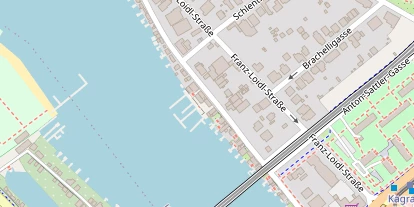 Hochzeitslocation auf Satellitenbild