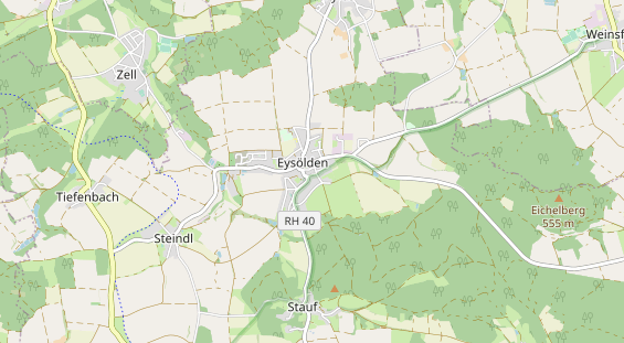 Lieu de mariage sur la carte