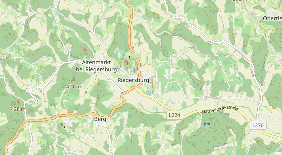 wedding venue on map