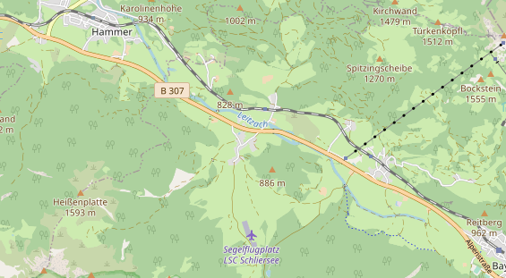 Hochzeitslocation auf Karte