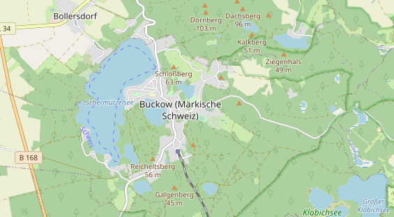 wedding venue on map