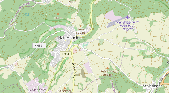 Hochzeitslocation auf Karte