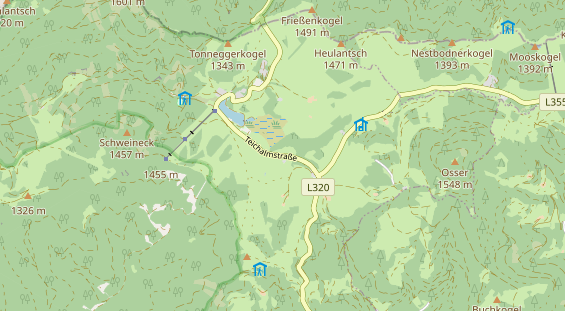 wedding venue on map