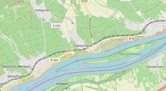 Lieu de mariage sur la carte