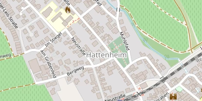 Hochzeitslocation auf Satellitenbild