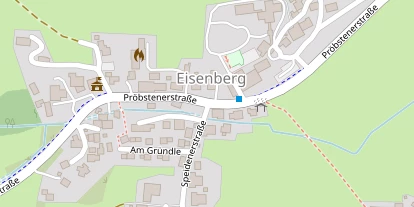 Hochzeitslocation auf Satellitenbild