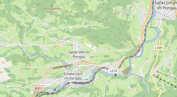 Lieu de mariage sur la carte