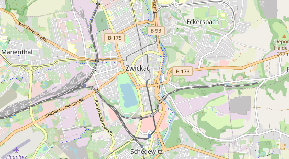 Trouwlocatie op kaart