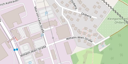 Hochzeitslocation auf Satellitenbild
