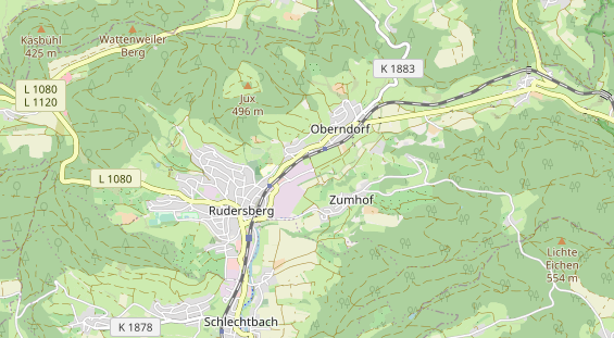 wedding venue on map