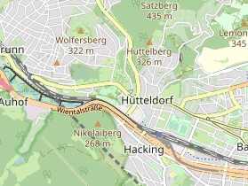 wedding venue on map
