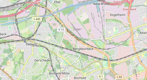 Hochzeitslocation auf Karte