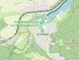 Hochzeitslocation auf Karte
