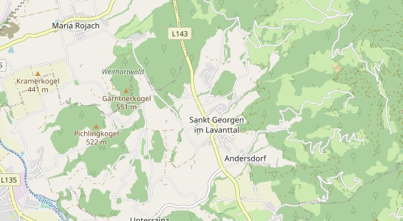 Lieu de mariage sur la carte