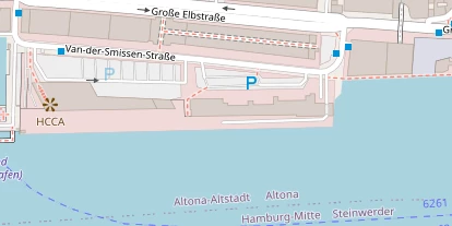 Hochzeitslocation auf Satellitenbild