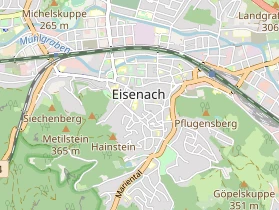 Hochzeitslocation auf Karte