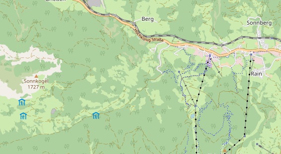 Hochzeitslocation auf Karte