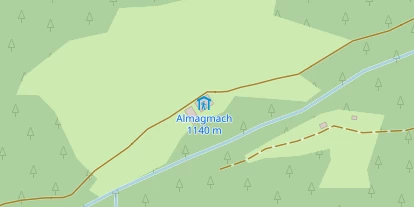 Hochzeitslocation auf Satellitenbild