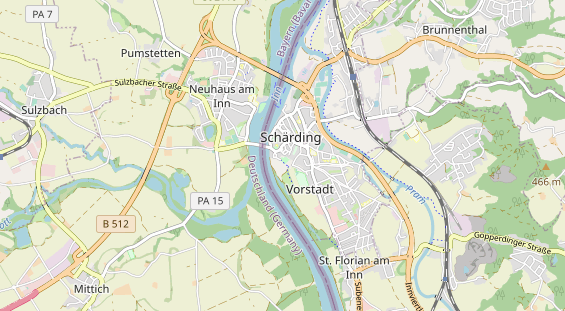 Hochzeitslocation auf Karte