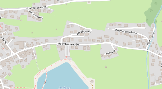 Hochzeitslocation auf Satellitenbild