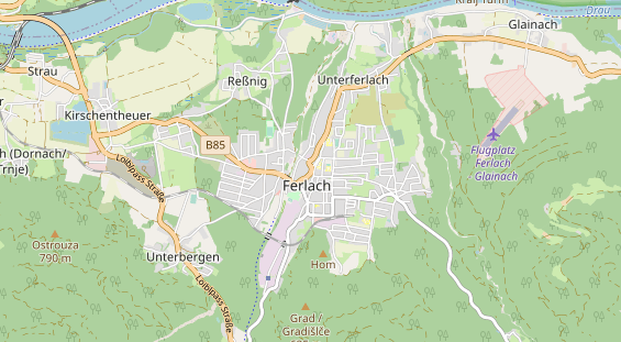 Lieu de mariage sur la carte