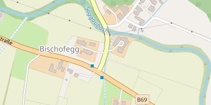 Hochzeitslocation auf Satellitenbild