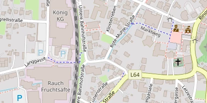 Hochzeitslocation auf Satellitenbild