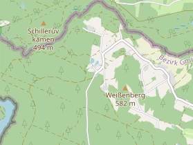 Hochzeitslocation auf Karte