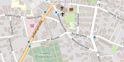 Hochzeitslocation auf Satellitenbild