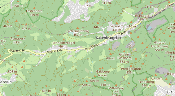 wedding venue on map