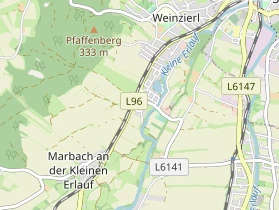 wedding venue on map