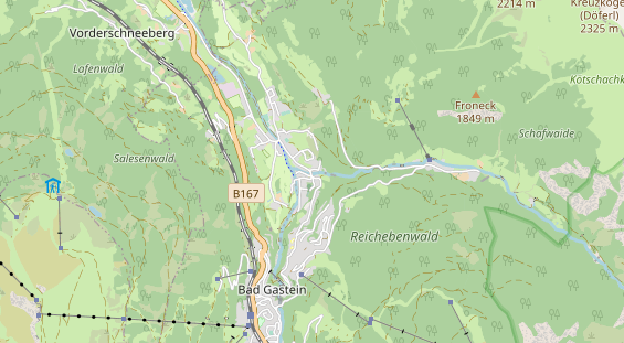 Lieu de mariage sur la carte