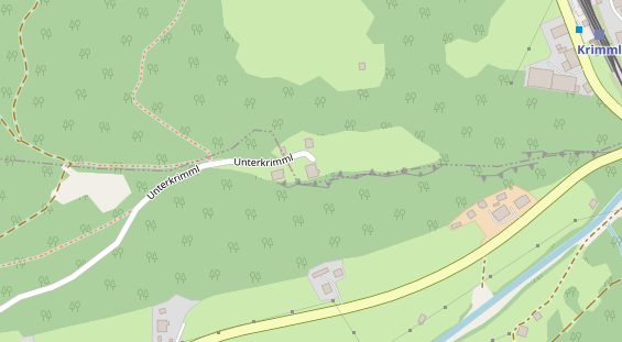 Hochzeitslocation auf Satellitenbild