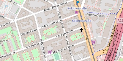 Hochzeitslocation auf Satellitenbild