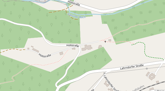 Hochzeitslocation auf Satellitenbild