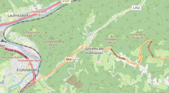 Hochzeitslocation auf Karte