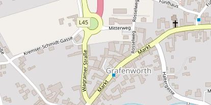 Hochzeitslocation auf Satellitenbild