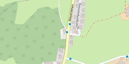 Hochzeitslocation auf Satellitenbild
