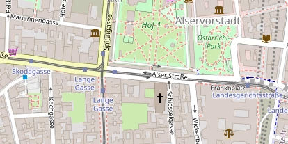 Hochzeitslocation auf Satellitenbild