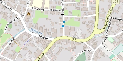 Hochzeitslocation auf Satellitenbild