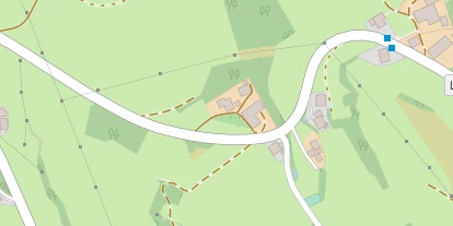 Hochzeitslocation auf Satellitenbild