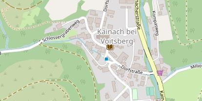 Hochzeitslocation auf Satellitenbild