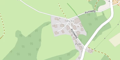 Hochzeitslocation auf Satellitenbild