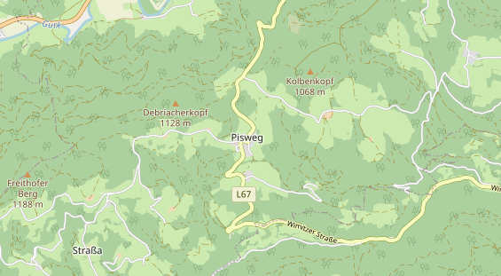 Hochzeitslocation auf Karte
