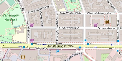 Hochzeitslocation auf Satellitenbild