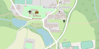 Hochzeitslocation auf Satellitenbild